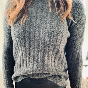Soft Gray Gap Sweater